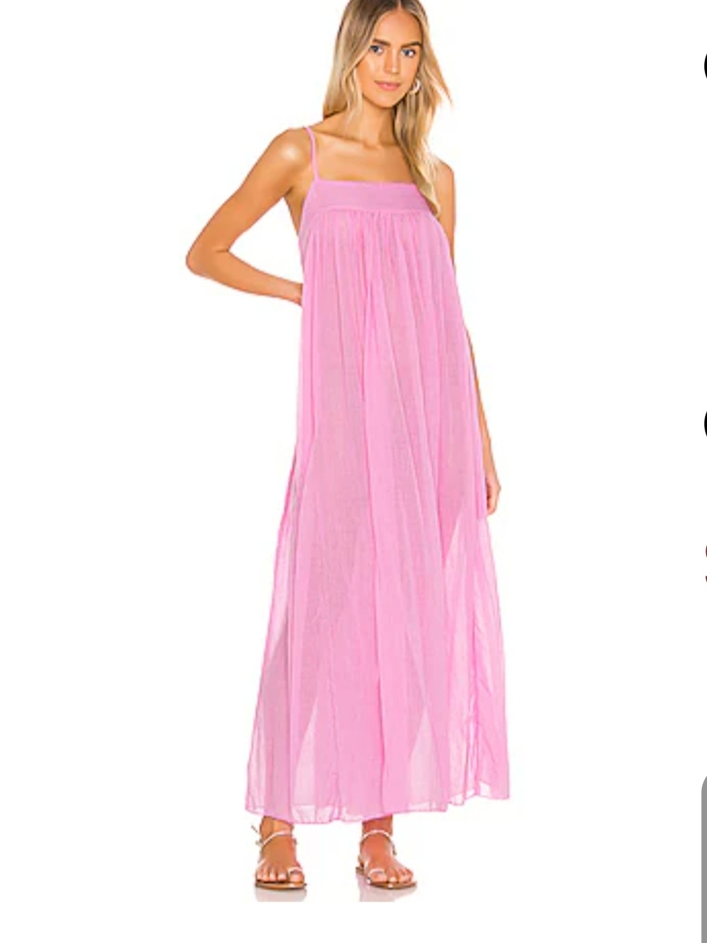 Free Prople On My Own Maxi Slip Dress